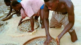 Los diamantes en Sierra Leona